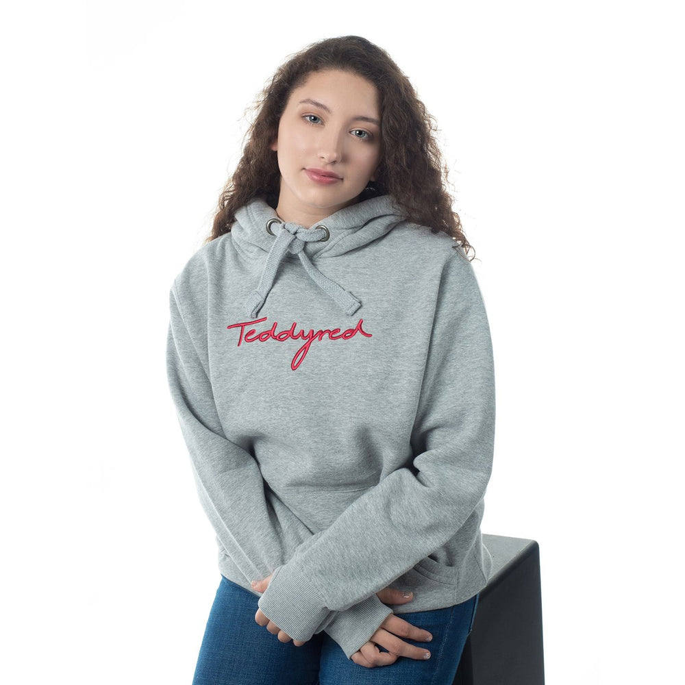 Grey heavyweight hoodie