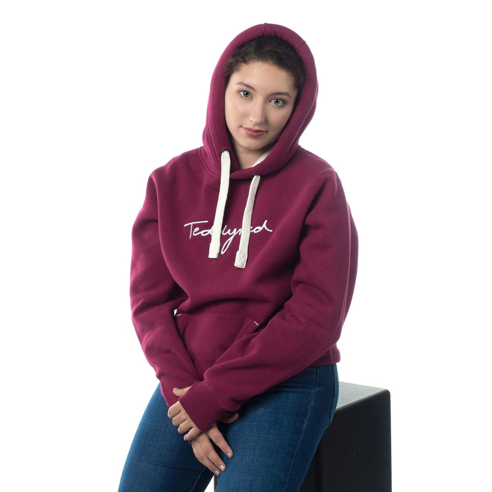 Cranberry heavyweight hoodie