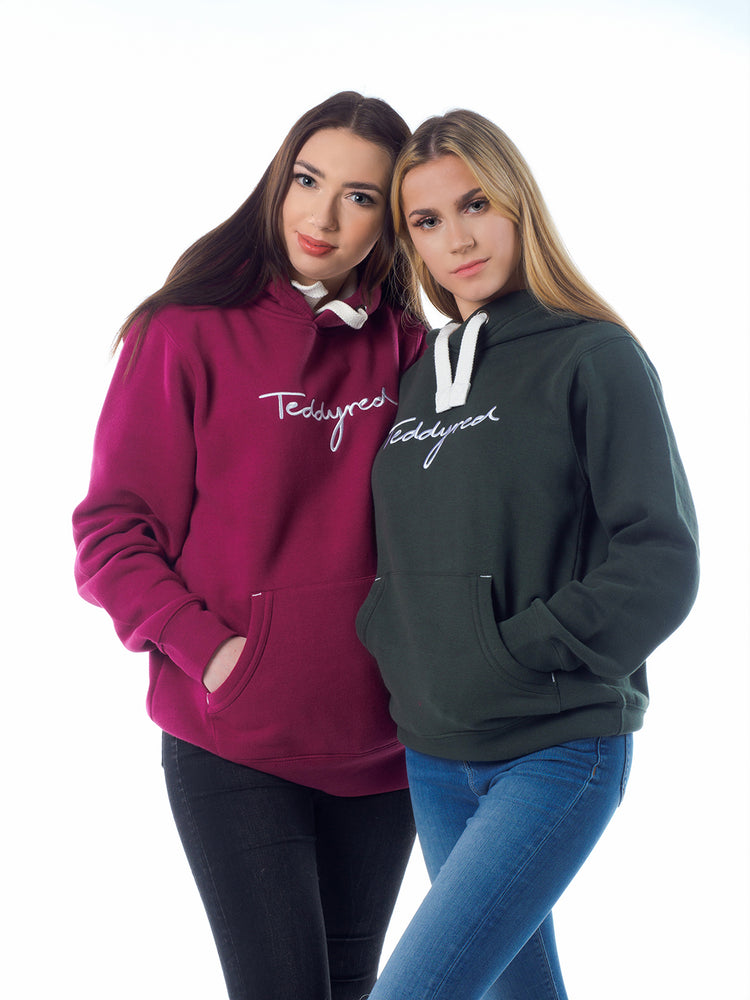 Bottle green heavyweight hoodie