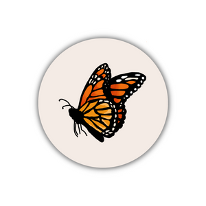 Butterfly Button Badge