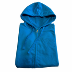 Turquoise Lightweight Zip Hoodie