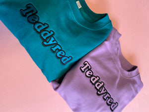 Jade Blue Retro Sweatshirt