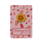 Sunflower Acrylic Pin Badge