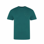Jade Blue Embroidered T-Shirt