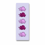 Purple Dino Bookmark