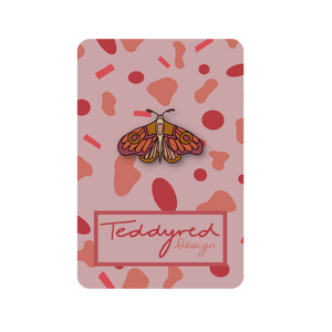 
            
                Load image into Gallery viewer, Moth Acrylic Pin Badge
            
        