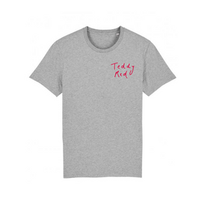 Dark Grey Embroidered T-Shirt