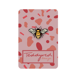 
            
                Load image into Gallery viewer, Bee Acrylic Pin Badge
            
        