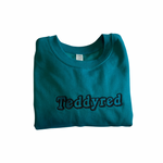 Jade Blue Retro Sweatshirt
