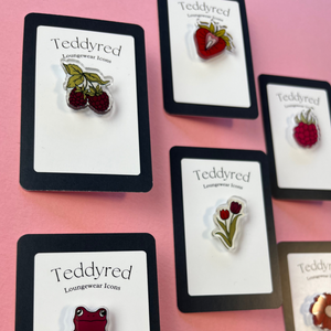 Strawberry Acrylic Pin