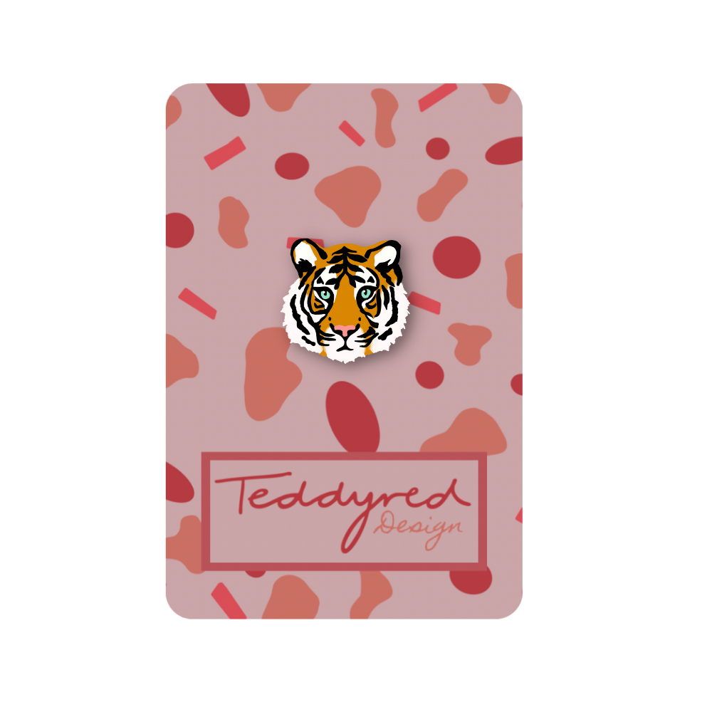 Tiger Pin Badge