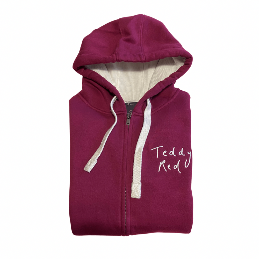 Cranberry Heavyweight Zip Hoodie