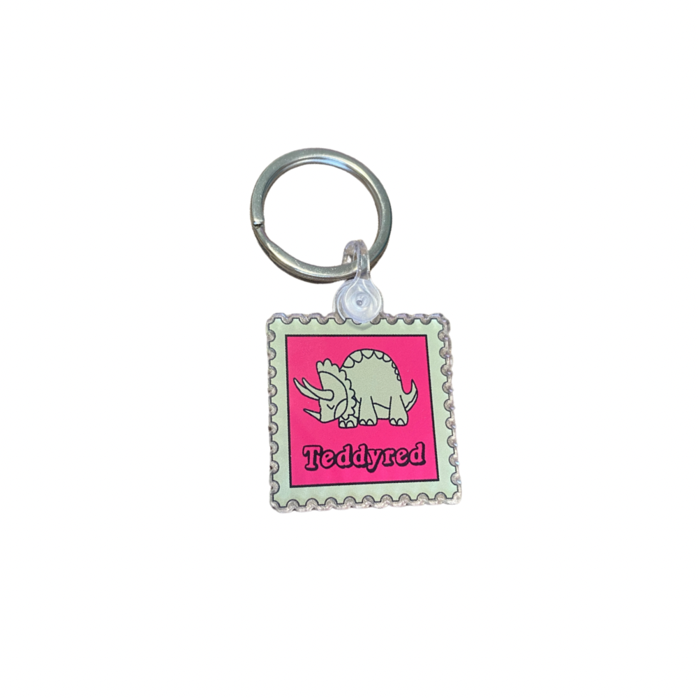 Dino Icons Keyring