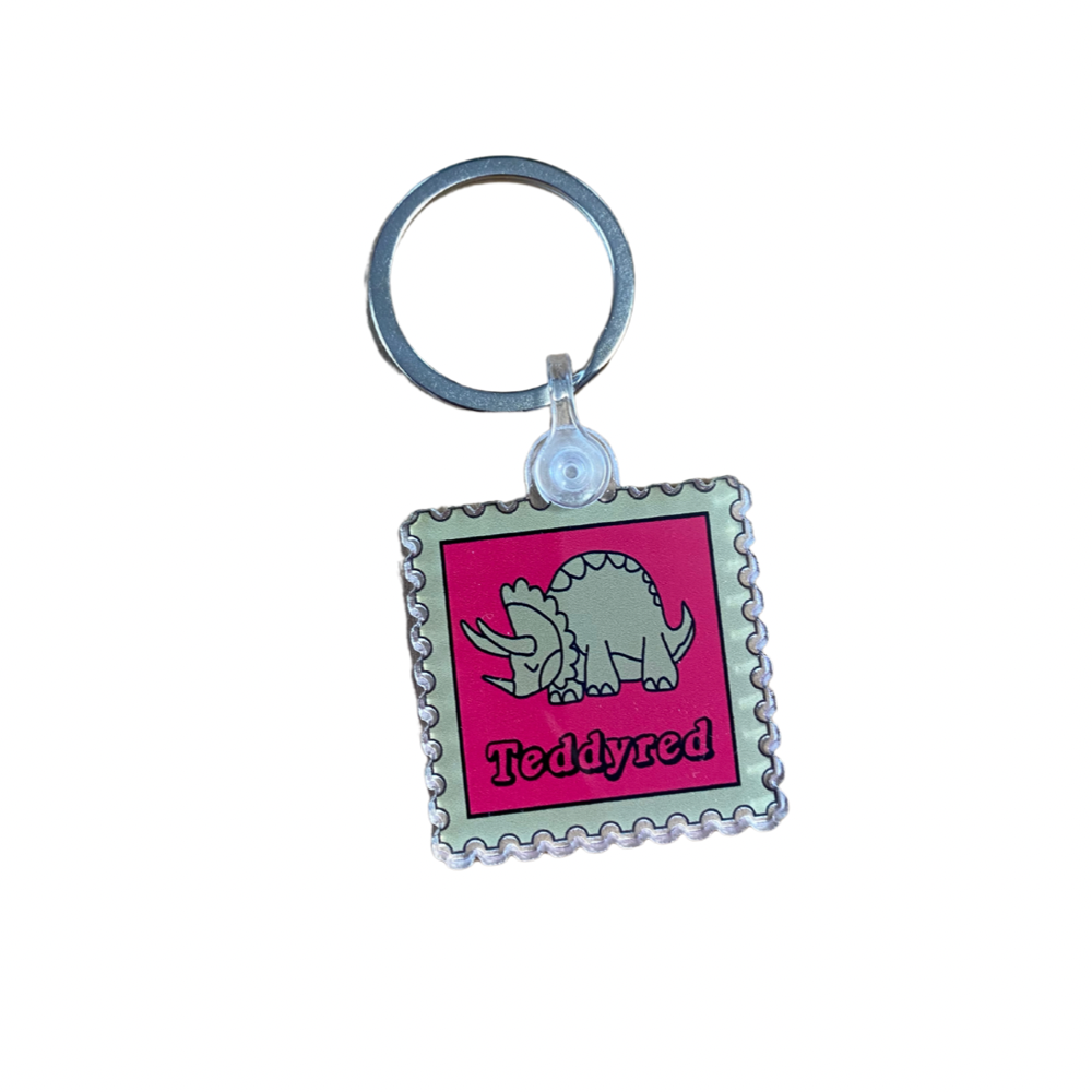 Dino Icons Keyring