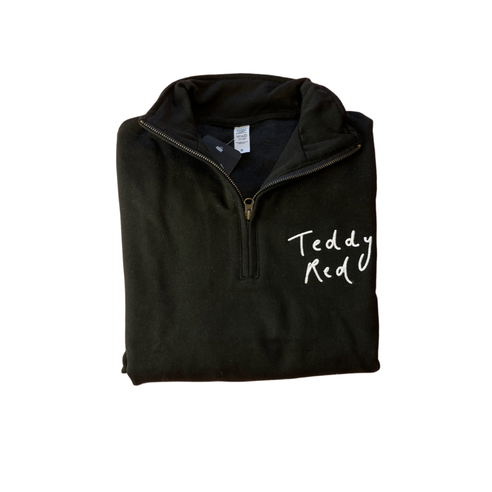 Black 1/4 Zip Sweatshirt