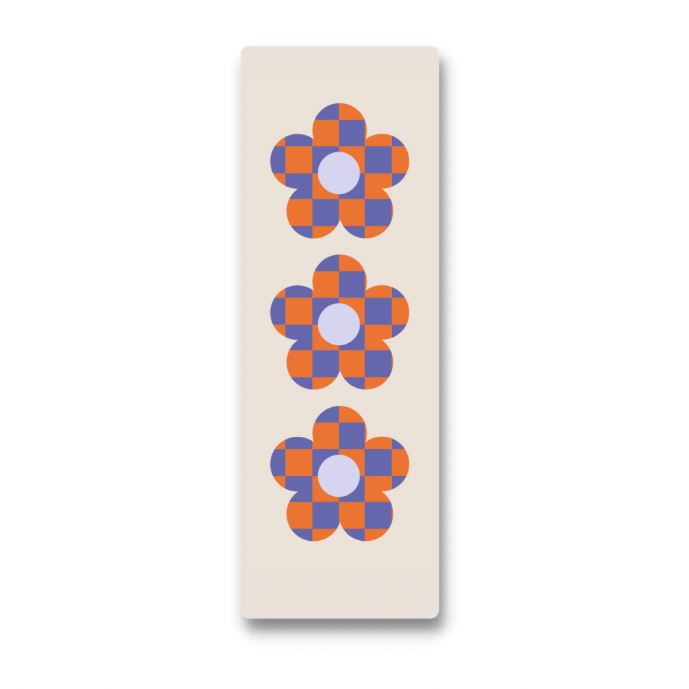 Retro Flower Bookmark