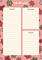 A5 Flower Planner